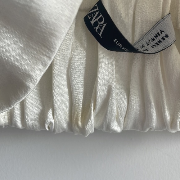 Zara satin crop top - Picture 3 of 8